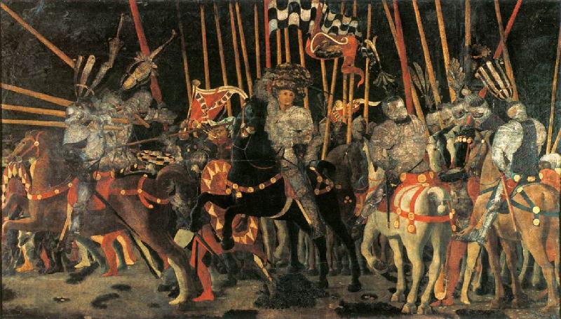 Micheletto da Cotignola Engages in Battle rt, UCCELLO, Paolo